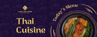 Thai Cuisine Facebook Cover Preview