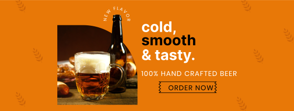 Classic Brew Facebook Cover Design Image Preview