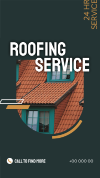 Roofing Service Instagram Story Design