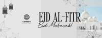 Eid Al Fitr Mubarak Facebook cover Image Preview