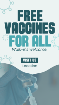 Free Vaccination For All YouTube short Image Preview