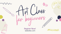 Doodle Class Facebook event cover Image Preview