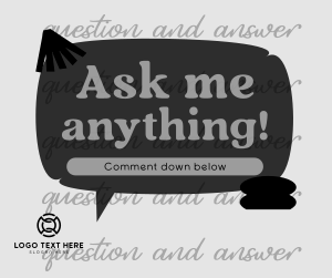 Interactive Question and Answer Facebook post Image Preview