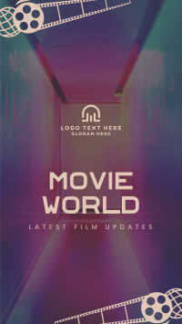 Movie World Facebook story Image Preview