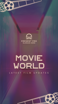 Movie World Facebook story Image Preview