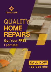 Professional House Repair Poster Image Preview