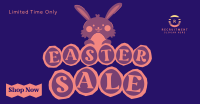 Easter Bunny Promo Facebook Ad Design