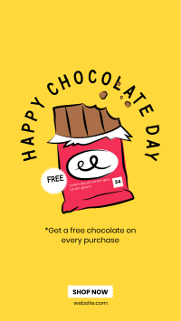 Chocolate Bite Instagram Story Design