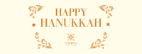 Hanukkah Candles Facebook Cover Image Preview