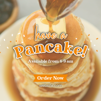 Have a Pancake Instagram post Image Preview