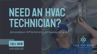 HVAC Technician Animation Image Preview
