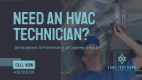 HVAC Technician Animation Preview