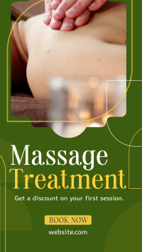 Relaxing Massage YouTube short Image Preview
