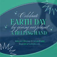 Mother Earth Cleanup Drive Instagram Post Design