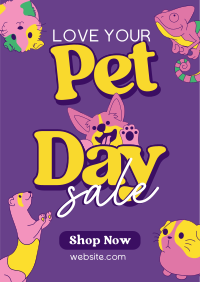 Pet Day Sale Flyer Design