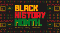 Modern Black History Month Video Image Preview