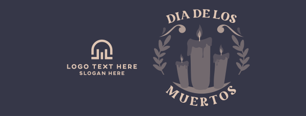 Candles for the Dead Facebook Cover Design Image Preview