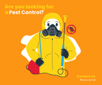 Looking For A Pest Control? Facebook Post Design
