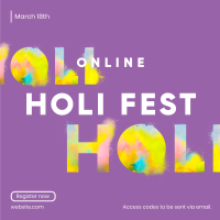 Holi Fest Instagram Post Image Preview