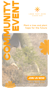 Trees Planting Volunteer YouTube short Image Preview