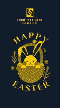 Easter Bunny Instagram story Image Preview