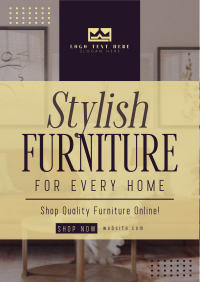 Stylish Quality Furniture Flyer Design