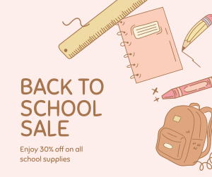 Back to School Sale Facebook post Image Preview