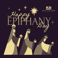 Epiphany Day Instagram Post Design