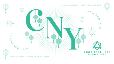 Elegant Chinese New Year Facebook event cover Image Preview