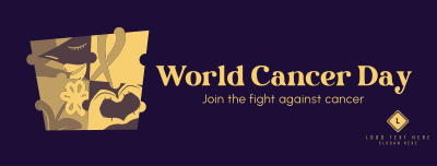 Stand Against Cancer Facebook cover Image Preview