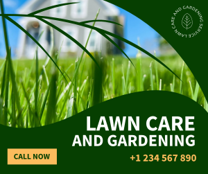 Lawn and Gardening Service Facebook post Image Preview
