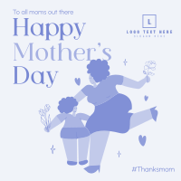 Happy Motherhood Linkedin Post Image Preview