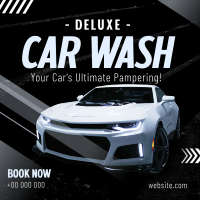 Deluxe Car Wash Instagram Post Preview