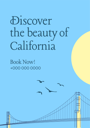 Golden Gate Bridge Flyer Image Preview