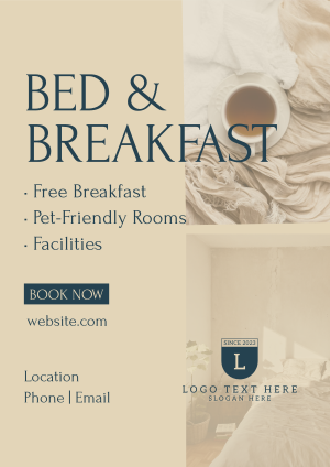 Bed and Breakfast Services Flyer Image Preview