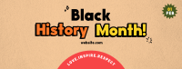 Funky Black History Facebook Cover Image Preview