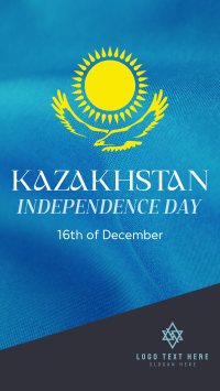 Kazakhstan Independence Day Facebook Story Design