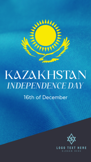 Kazakhstan Independence Day Facebook story Image Preview