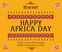 Decorative Africa Day Facebook post Image Preview