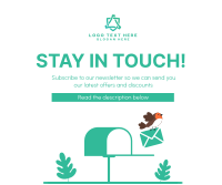 Stay in Touch Facebook Post Design