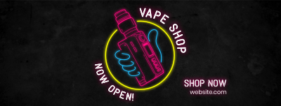 Vape Handle Facebook cover Image Preview