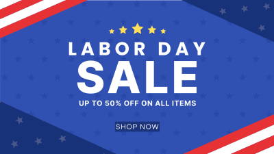 Labor Day Flash Sale Facebook event cover Image Preview