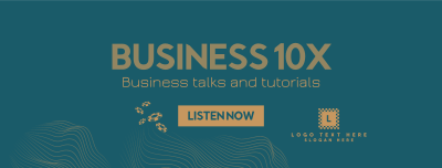 Business Talks Facebook cover Image Preview