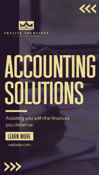 Accounting Solutions TikTok Video Image Preview