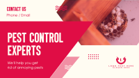 Pest Control Experts Facebook Event Cover Design