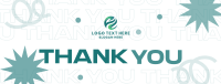 Bold Shapes Generic Thank You Facebook cover Image Preview