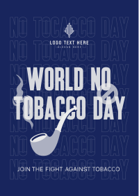 Fight Against Tobacco Flyer Design