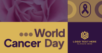 Funky World Cancer Day Facebook Ad Preview