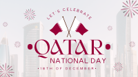 Qatar Independence Day Facebook event cover Image Preview