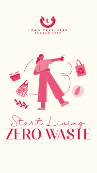 Living Zero Waste Instagram reel Image Preview